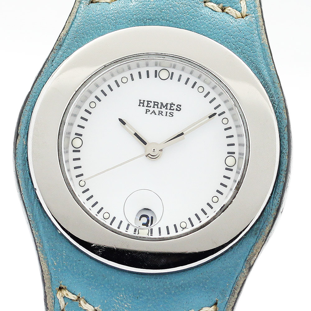 HERMES エルメス　時計 アーネ HERMES エルメス アーネ ウォッチ 腕時計 レザー ブラウン