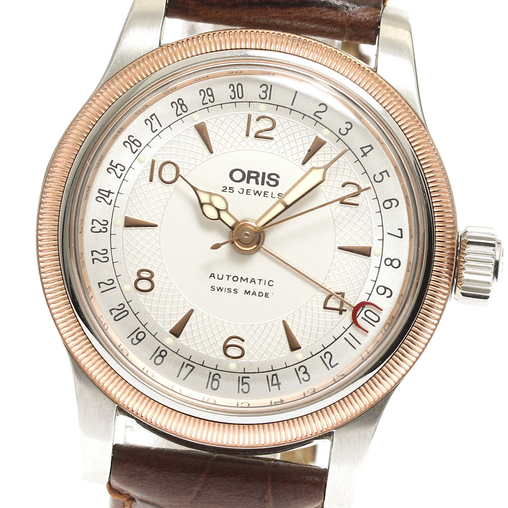 楽天市場】☆美品 箱・保付【ORIS】オリス ビッグクラウン 7501