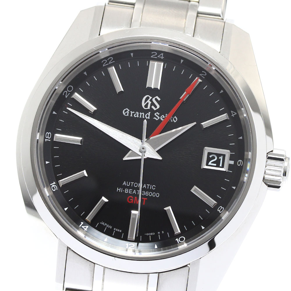 セイコー SEIKO SBGJ203/9S86-00A0 グランドセイコー メカニカル GMT 自動巻き メンズ 良品 箱・保証書付き_912761【中古】