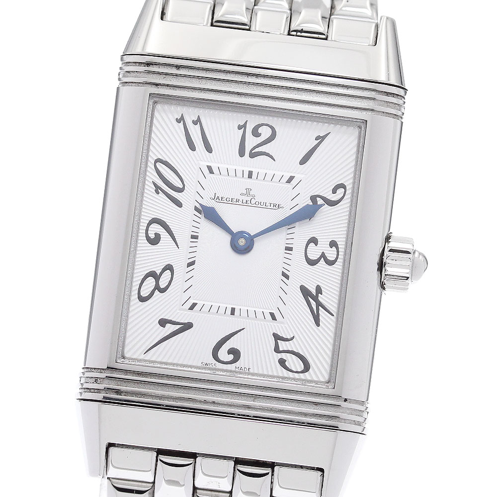 ジャガー・ルクルト JAEGER-LECOULTRE 256.8.75/Q2568102 レベルソ デュエット クラシック 手巻き レディース 良品 保証書付き_906421【中古】｜CLOSER 444,510円