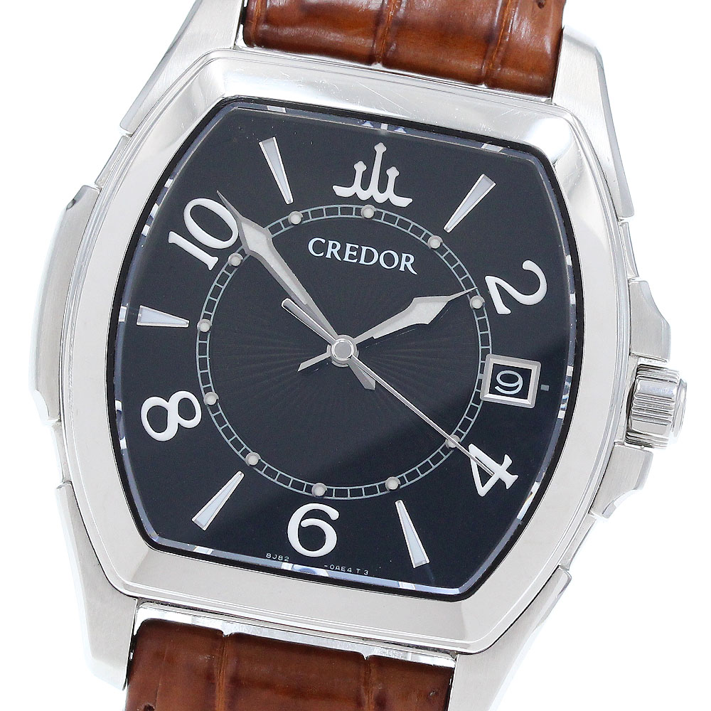 【美品】時計　セイコークレドール　稼動品9571-6000 楽天市場】☆良品【SEIKO】セイコー クレドール 革ベルト 9571-6000