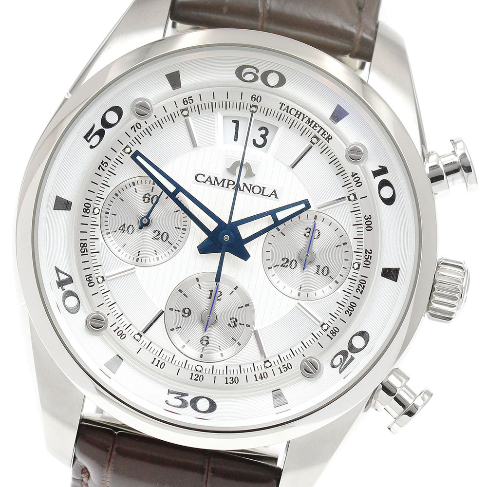シチズン CITIZEN NZ1001-09A/Y150-T022103 カンパノラ メカニカル クロノグラフ デイト 自動巻き メンズ 箱付き_910719【中古】