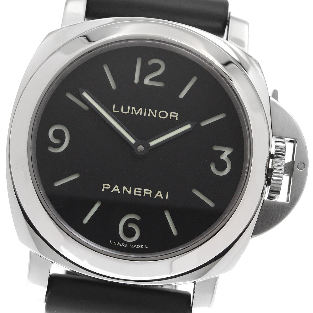 パネライ PANERAI PAM00112 ルミノールベース 44MM 手巻き メンズ _912260【中古】