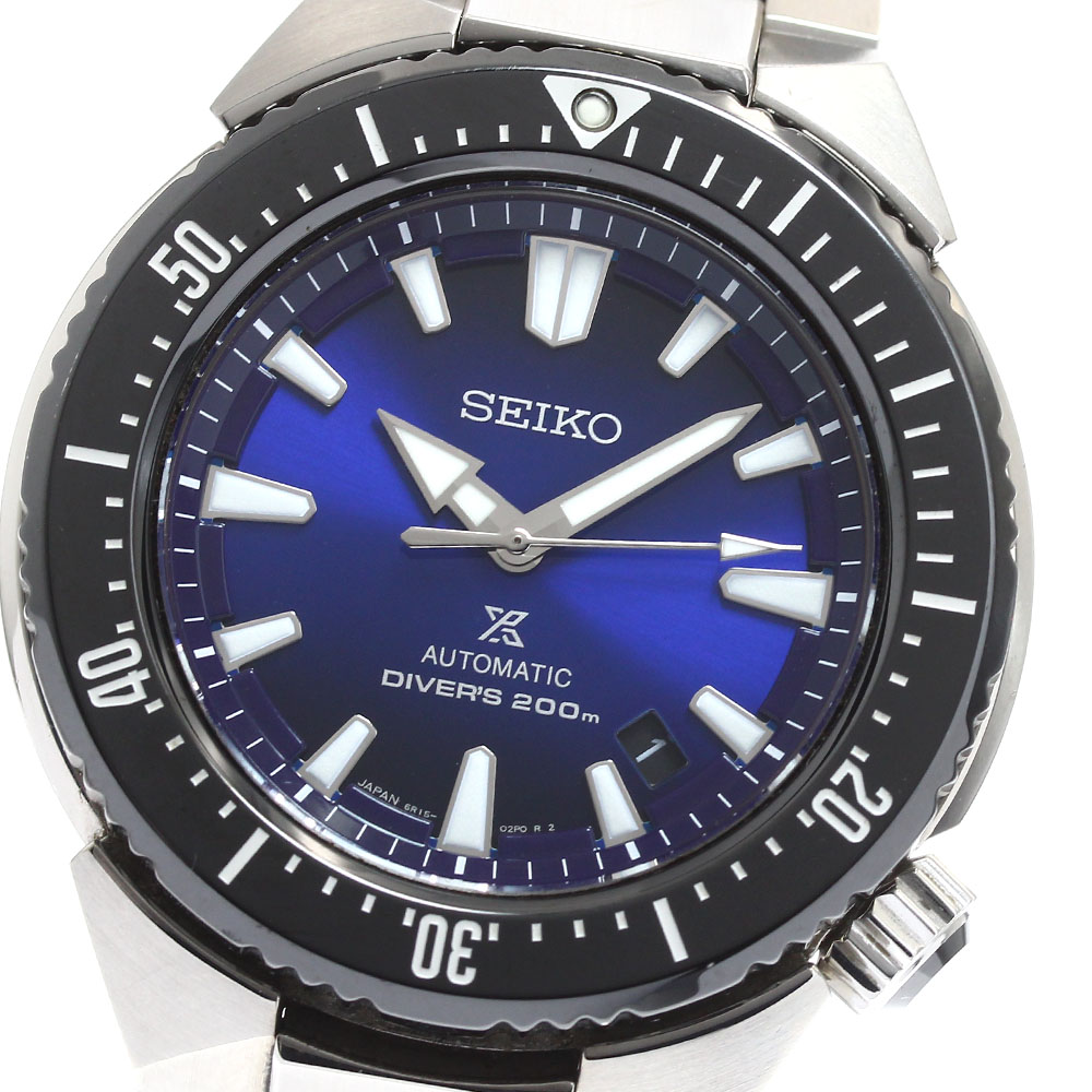 セイコー SEIKO SBDC047/6R15-03G0 プロスペックス デイト 自動小銃一巻き メンズ _913652【中古】 腕時計-メンズ腕時計