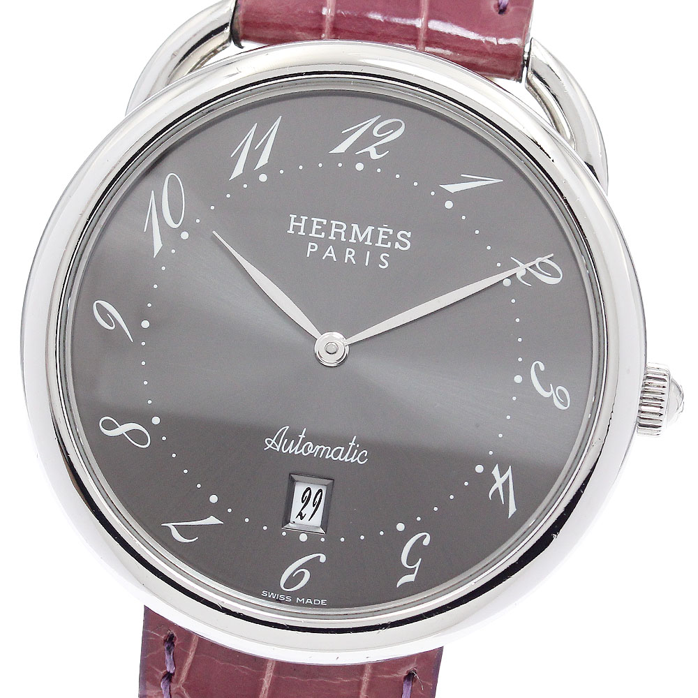 楽天市場】☆良品【HERMES】エルメス アルソー クロノグラフ AR4.910