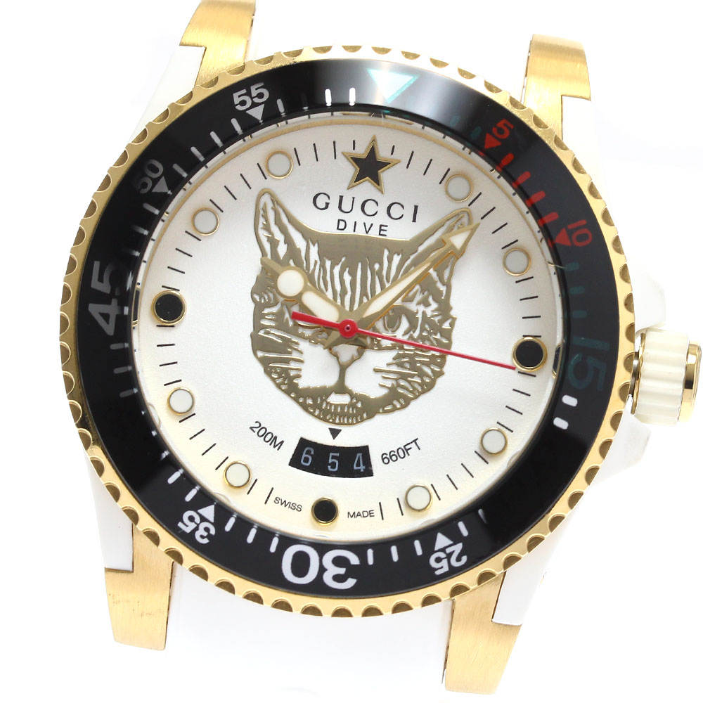 楽天市場】電池交換済み GUCCI グッチ Gタイムレス ボスコ&オルソ