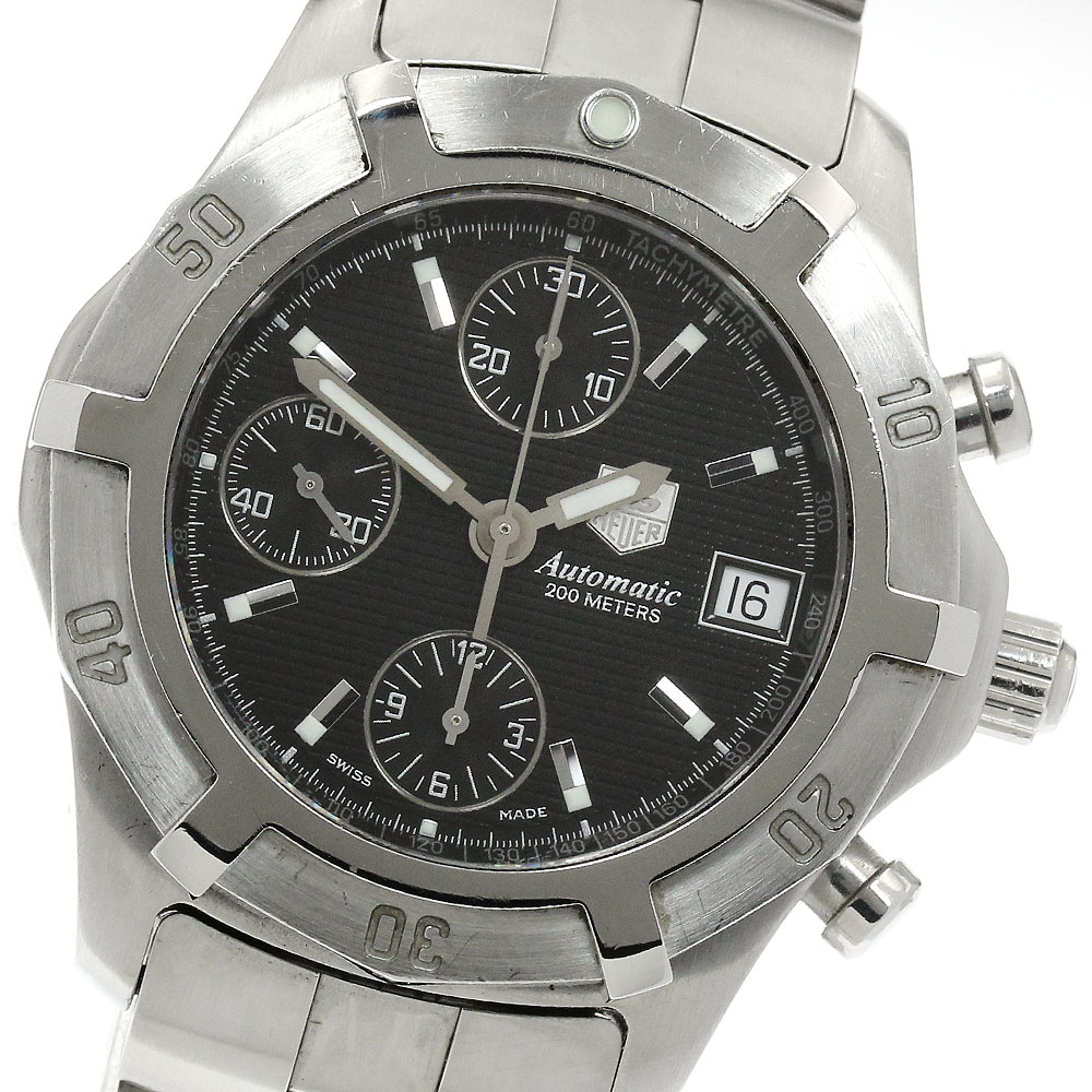 楽天市場】美品 タグホイヤー エクスクルーシブ CN111F クロノ