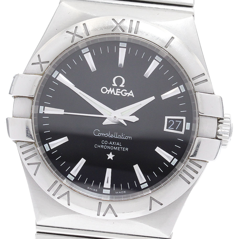 ゼロ OMEGA 123.10.35.20.01.001 コンステレーション デイト 自動小銃一巻き メンズ _904931【中古】