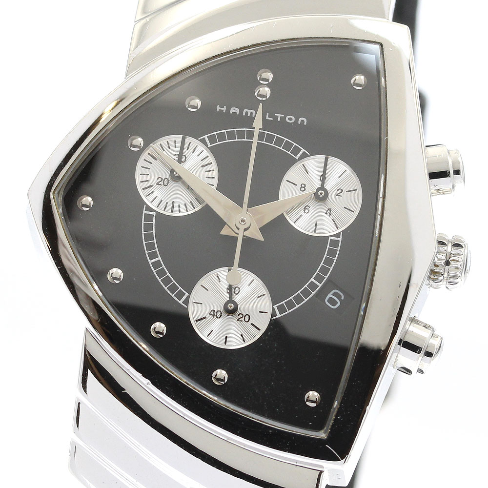 楽天市場】☆良品【HAMILTON】ハミルトン ベンチュラ クロノ