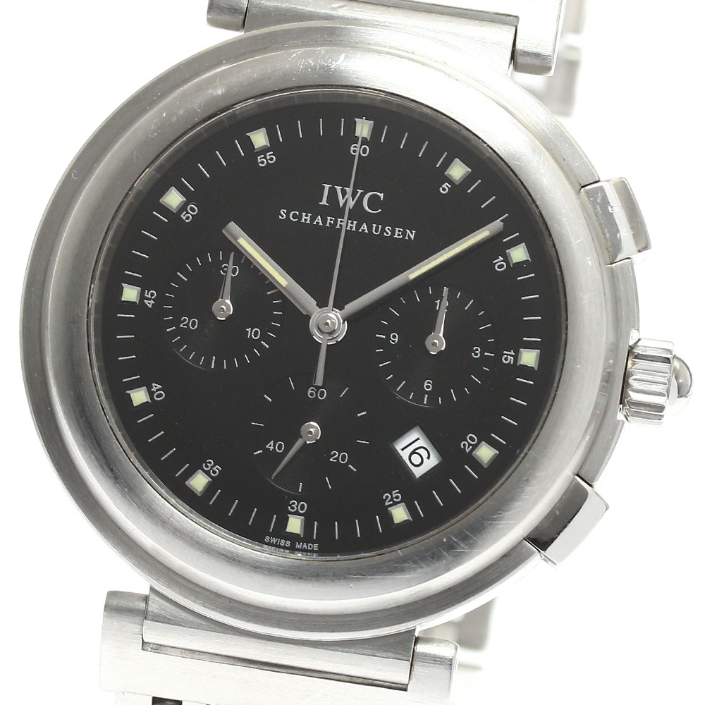IWC IWC SCHAFFHAUSEN IW372806 ダ・ヴィンチSL クロノグラフ デイト クォーツ メンズ _913991【ev15】【中古】｜CLOSER