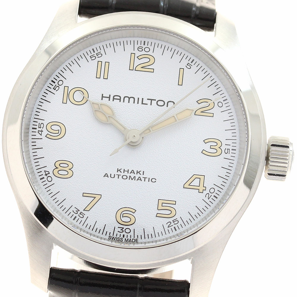 ハミルトン HAMILTON H704050/H70405710 カーキ フィールド マーフ 自動巻き メンズ 極美品 箱・保証書付き_914432【中古】