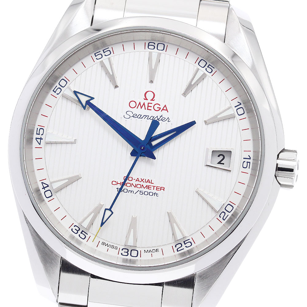 オメガ OMEGA 231.10.42.21.02.002 シーマスター アクアテラ コーアクシャル キャプテンズウォッチ 自動巻き メンズ 保証書付き_901167【中古】｜CLOSER