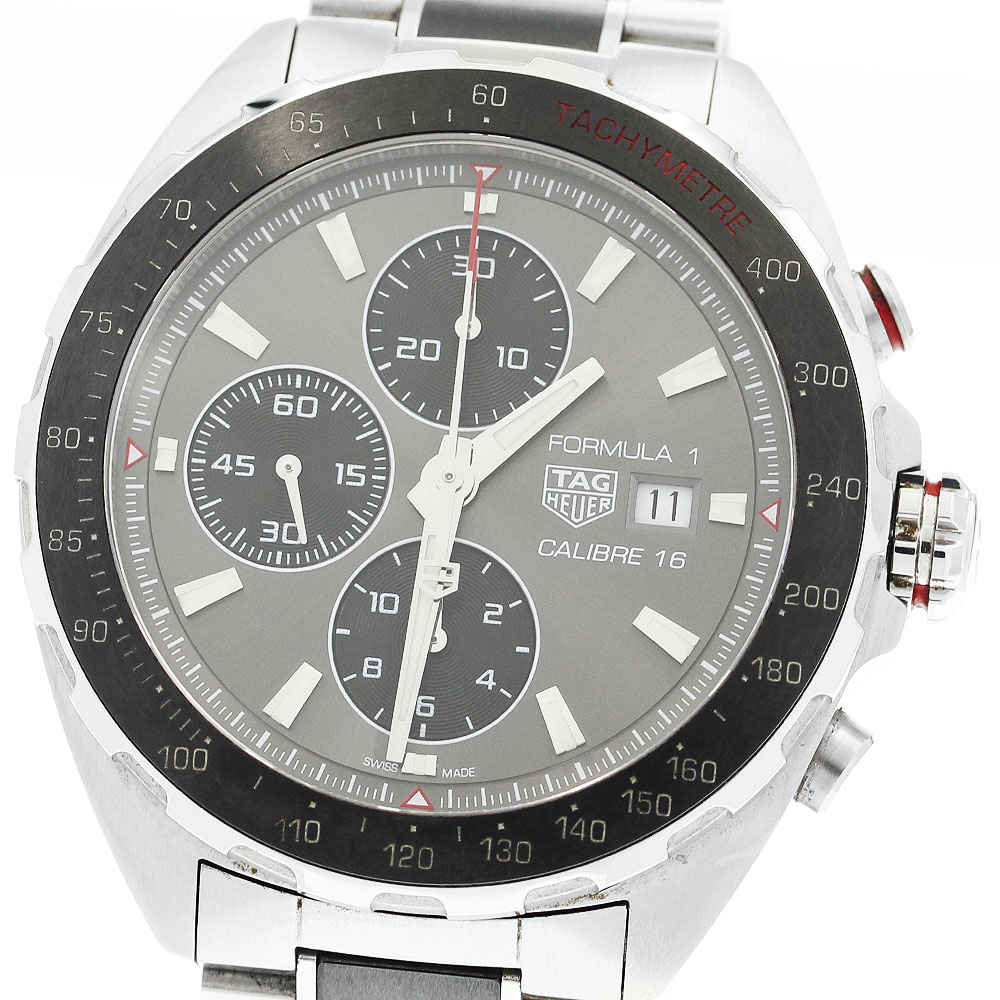 訳あり タグホイヤー TAG HEUER CAZ2012-0 フォーミュラ1 キャリバー16 クロノグラフ 自動巻き メンズ _903698【ev15】【中古】