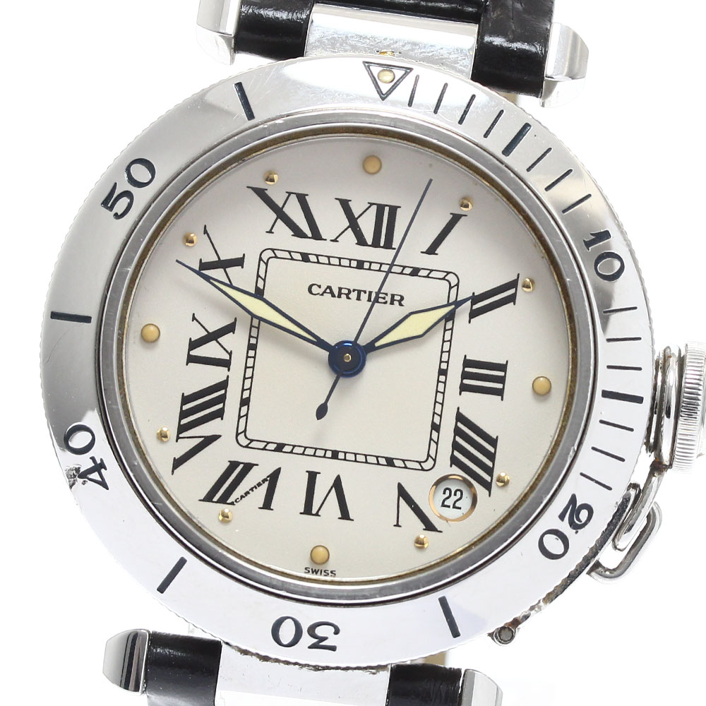 カルティエ CARTIER W3100255 パシャC デイト 自動巻き ボーイズ _911799【ev10】【中古】