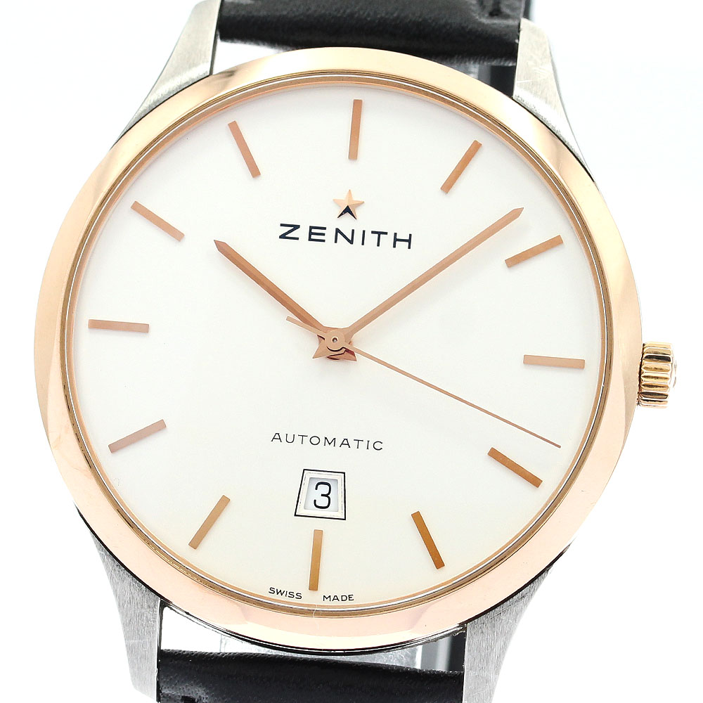 ゼニス ZENITH 51.2020.3001 キャプテン ポートロワイヤル K18PGベゼル 自動巻き メンズ _913428【中古】