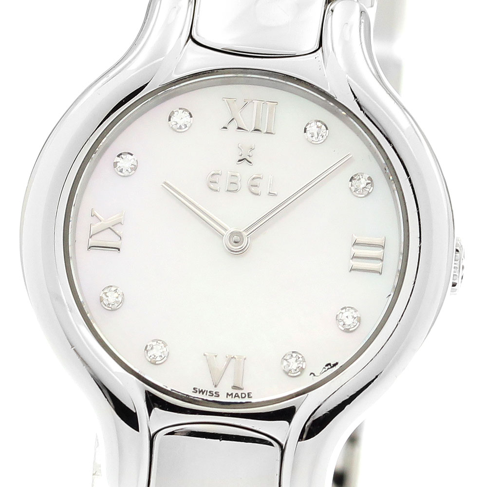 エベル EBEL E9157471 ベルーガ 8Pダイヤ クォーツ レディース _913633【ev15】【中古】|CLOSER