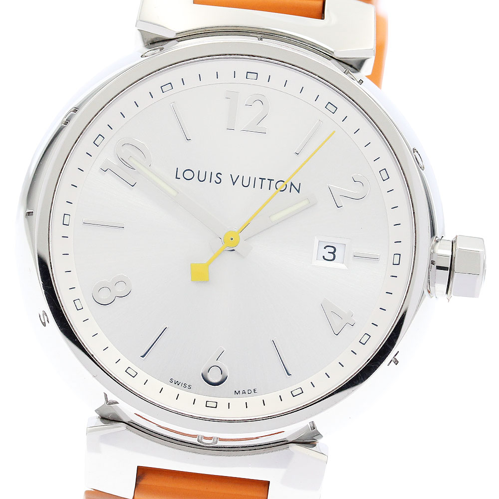 楽天市場】箱・保付【LOUIS VUITTON】ルイ・ヴィトン タンブール Q1112