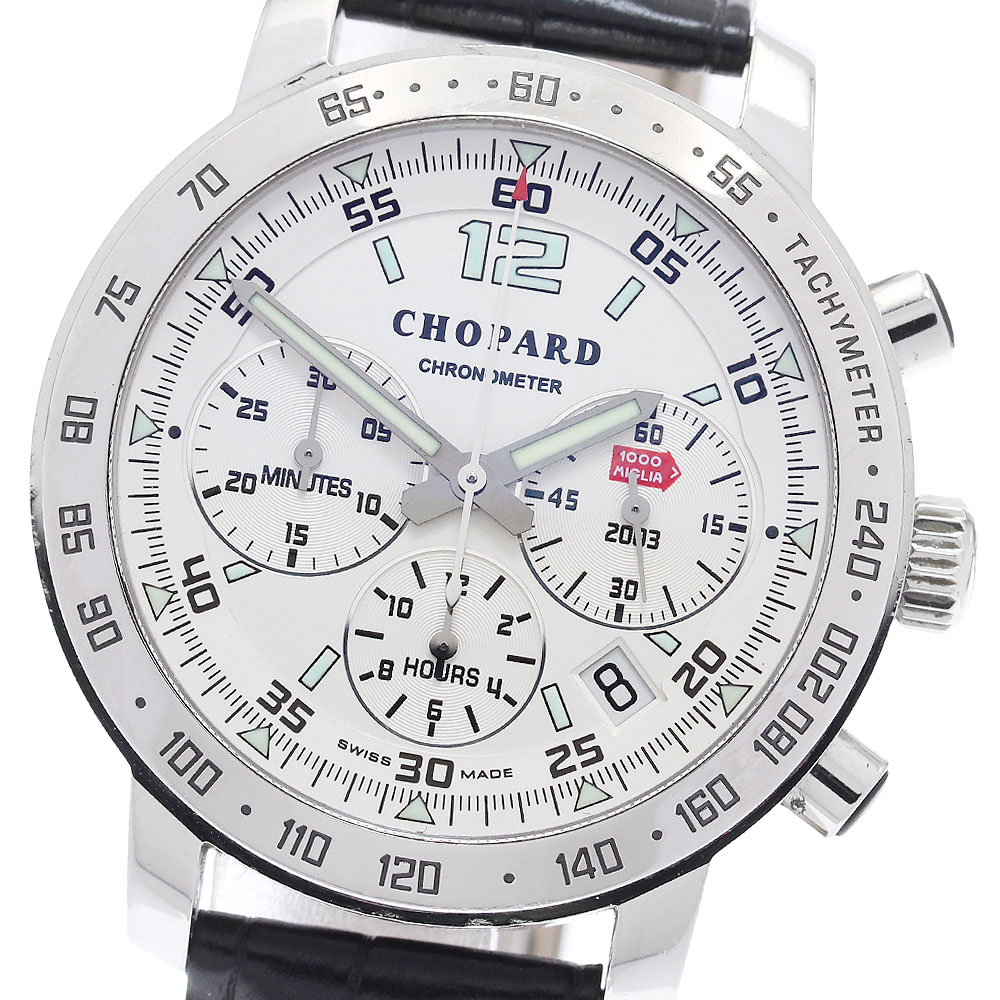 ショパール Chopard 8932 ミッレミリア クロノグラフ 自動小銃一巻き メンズ _896320【中古】