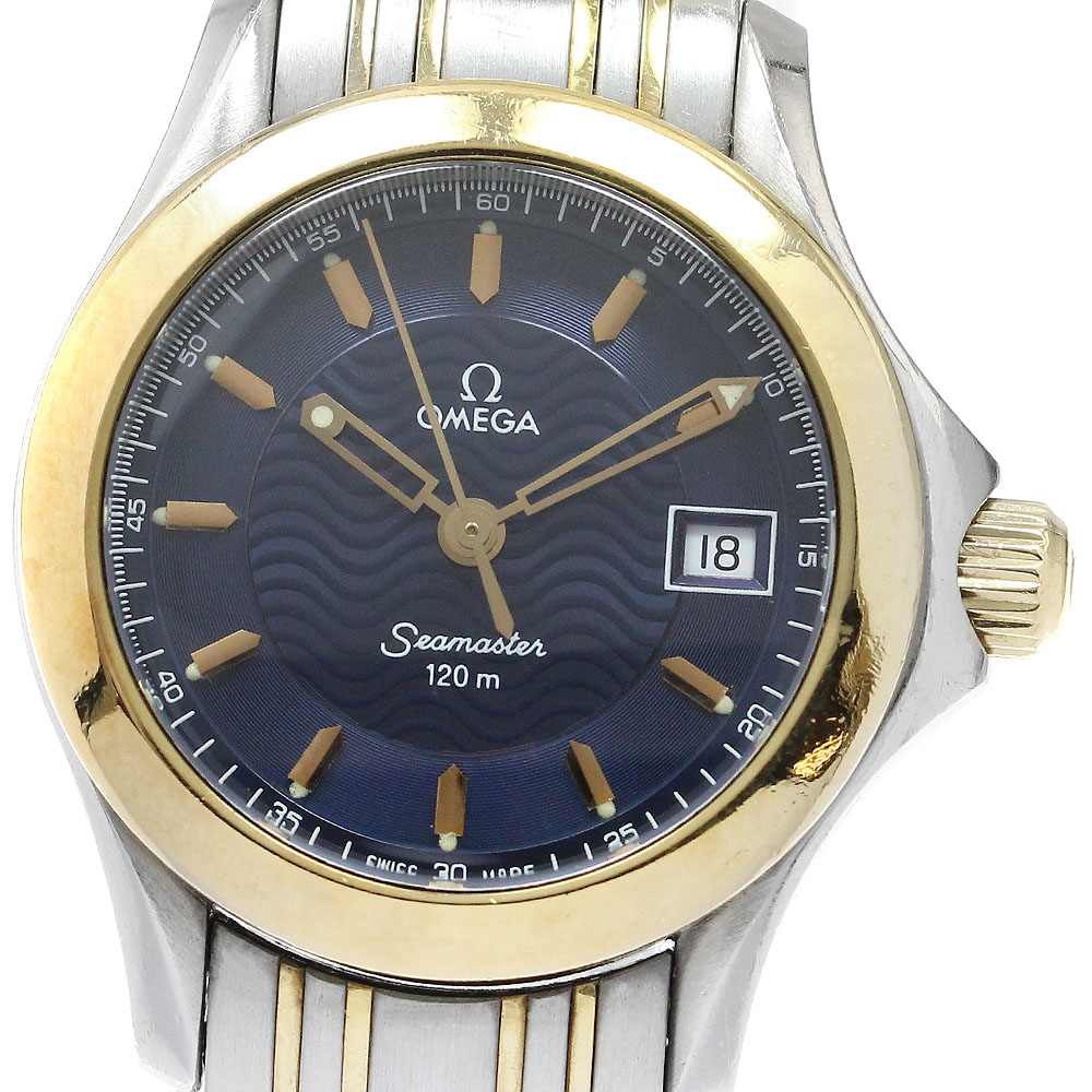楽天市場】オメガ OMEGA 2311.11 シーマスター120 YGコンビ クォーツ