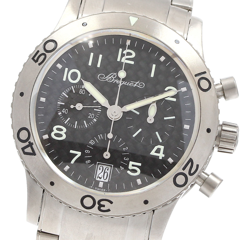 ブレゲ Breguet 3820TI/K2/TW9 トランスアトランティック タイプ XX クロノグラフ 自動巻き メンズ _880395【中古】