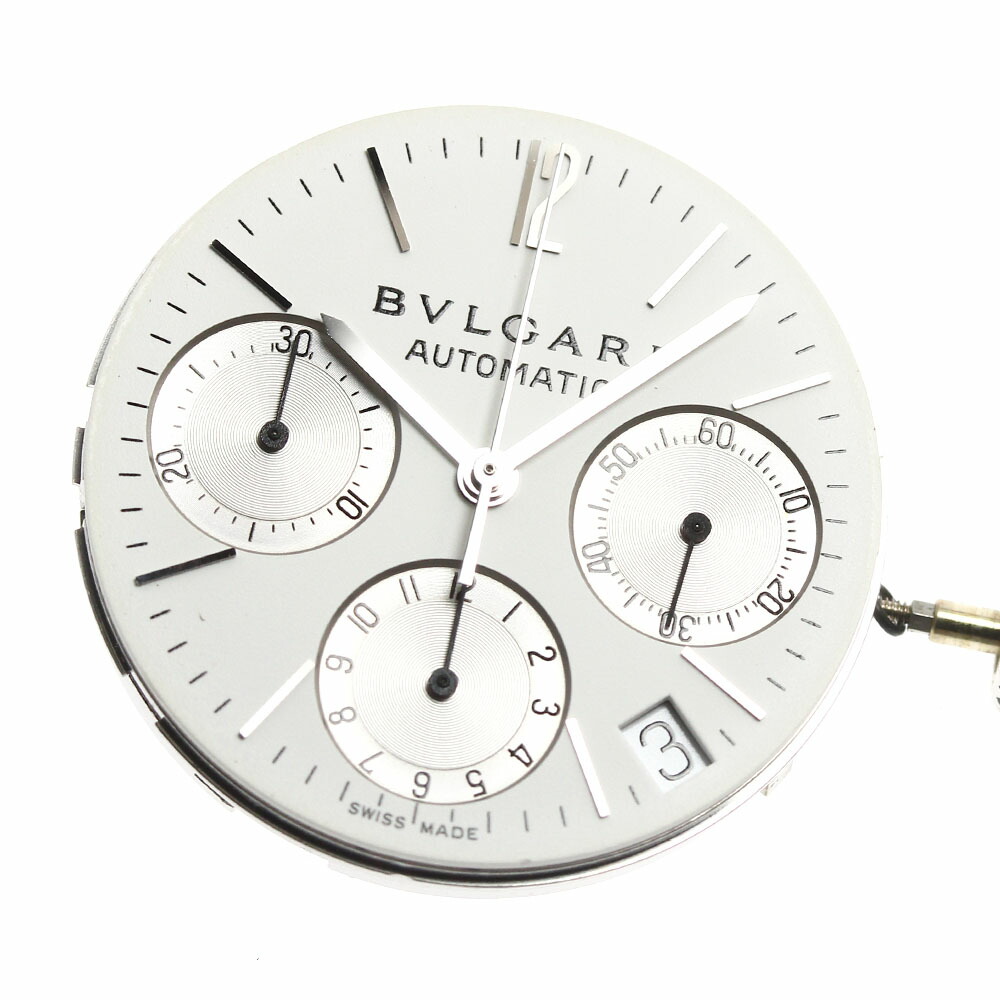 ブルガリ BVLGARI ムーブメント クロノグラフ Cal.080-MBBV 自動巻き メンズ _I-94【中古】
