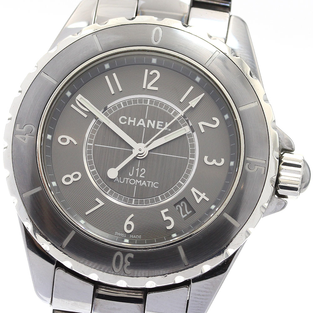 シャネル CHANEL H2979 J12 クロマティック 38MM デイト 自動巻き メンズ _911298【中古】