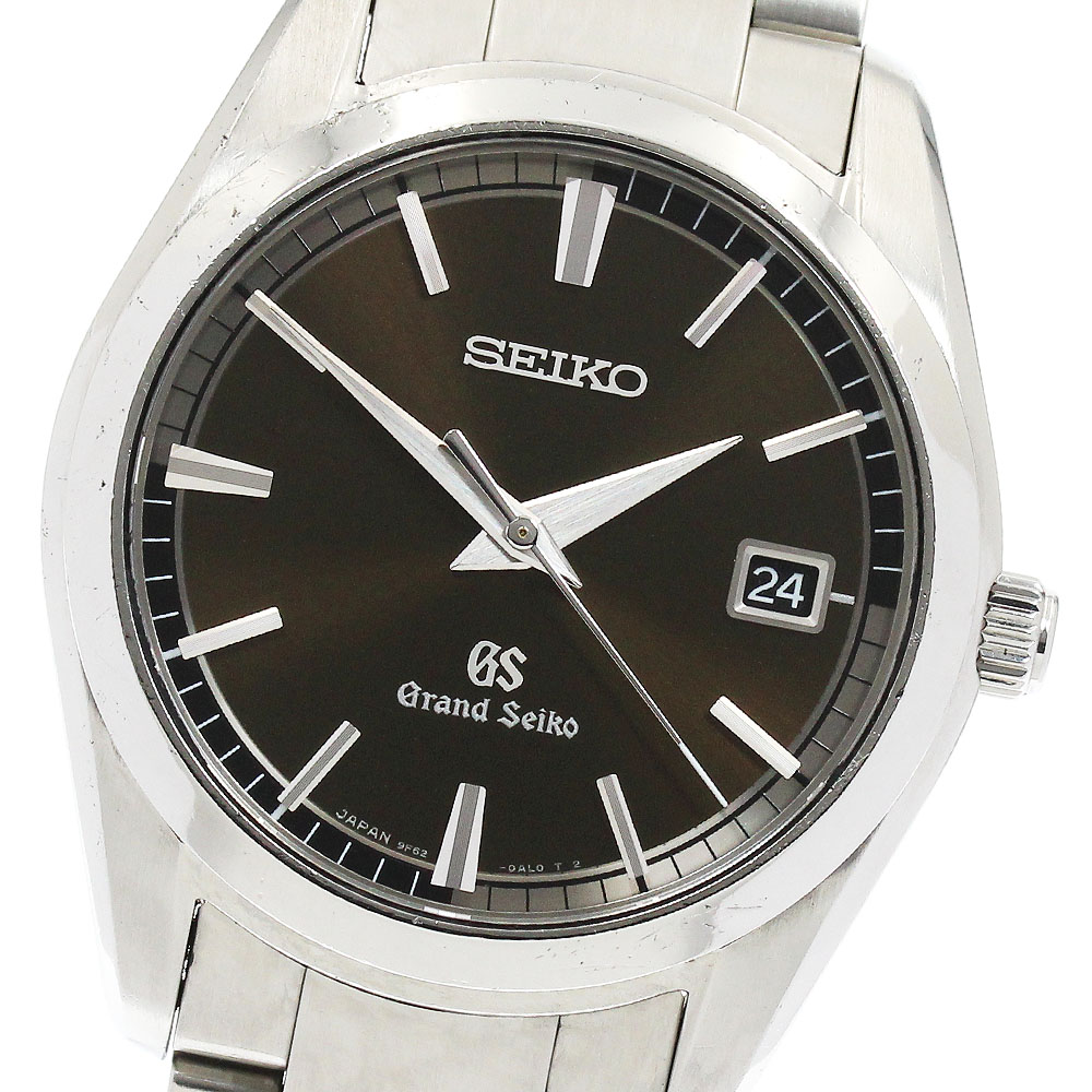 セイコー SEIKO SBGX073/9F62-0AB0 グランドセイコー デイト クォーツ メンズ _911481【中古】