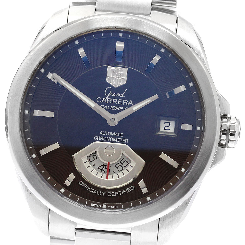 タグホイヤー TAG HEUER WAV511C グランドカレラ スモールセコンド デイト 自動巻き メンズ _914701【ev10】【中古】