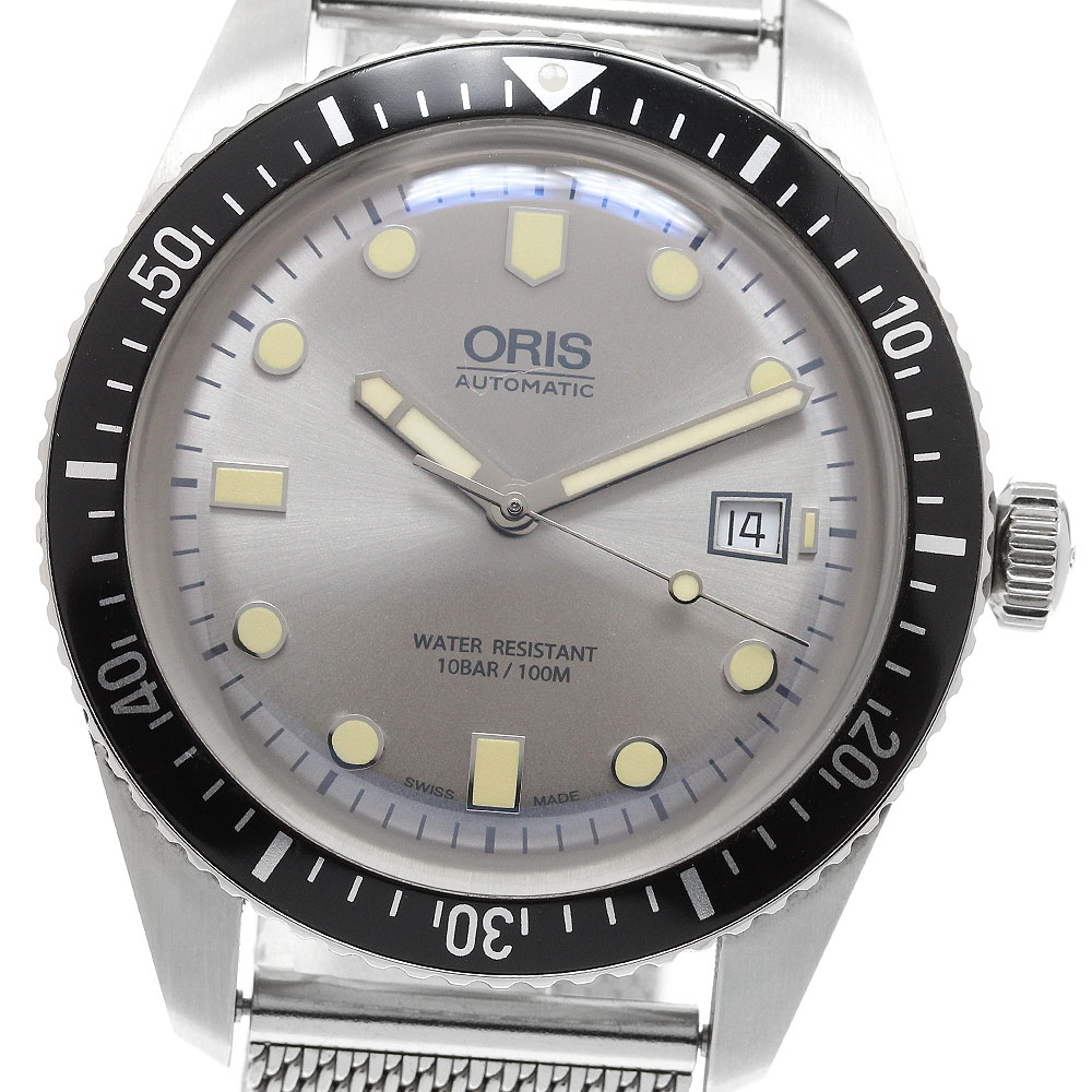 オリス ORIS 7720 ダイバーズ65 デイト 自動巻き メンズ 箱・保証書付き_916612【中古】