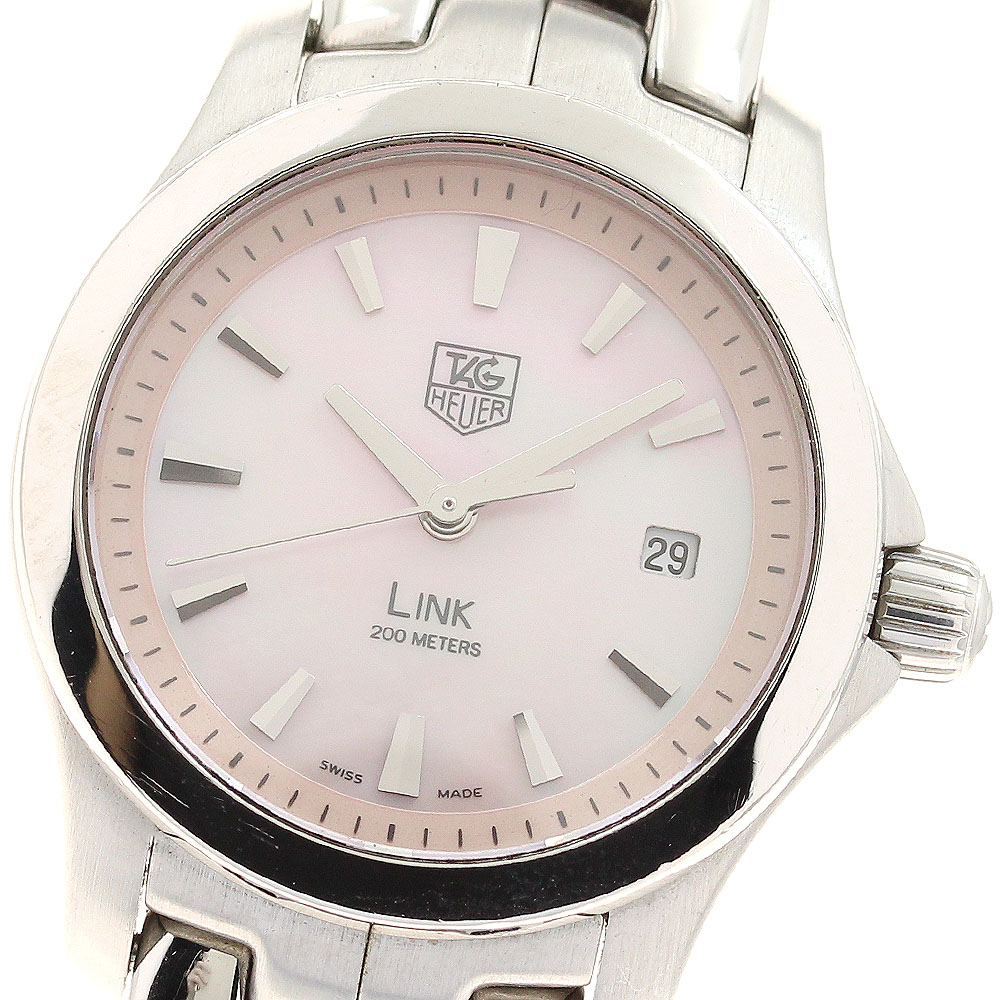 タグホイヤー TAG HEUER WJF1312 繋がり デイト 石英 レディース _909945【中古】