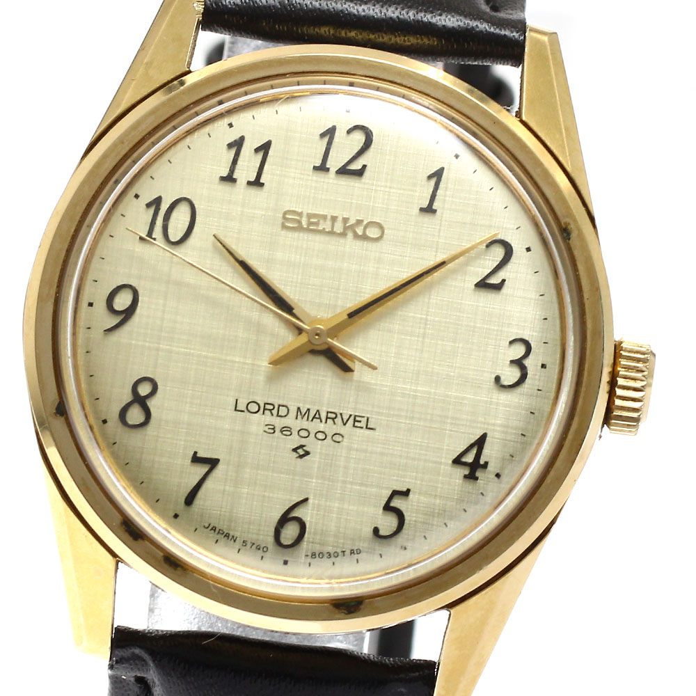 【OH済み】セイコー ロードマーベル 手巻時計 15027 アンティーク【美品】 セコンド（Second） / セイコー ロードマーベル K18 15027 (アンティーク)