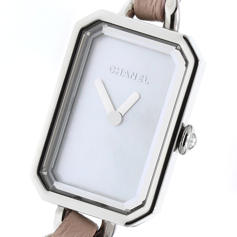 シャネル CHANEL H4312 プルミエールロック クォーツ レディース 保証書付き_918628【中古】