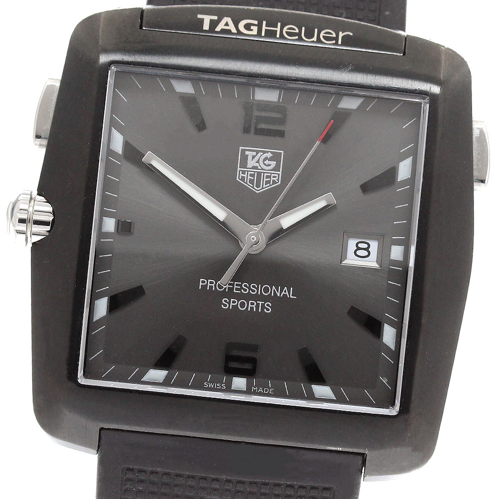 タグホイヤー TAG HEUER WAE1113 プロフェッショナル スポーツ デイト クォーツ メンズ _918653【ev15】【中古】|CLOSER