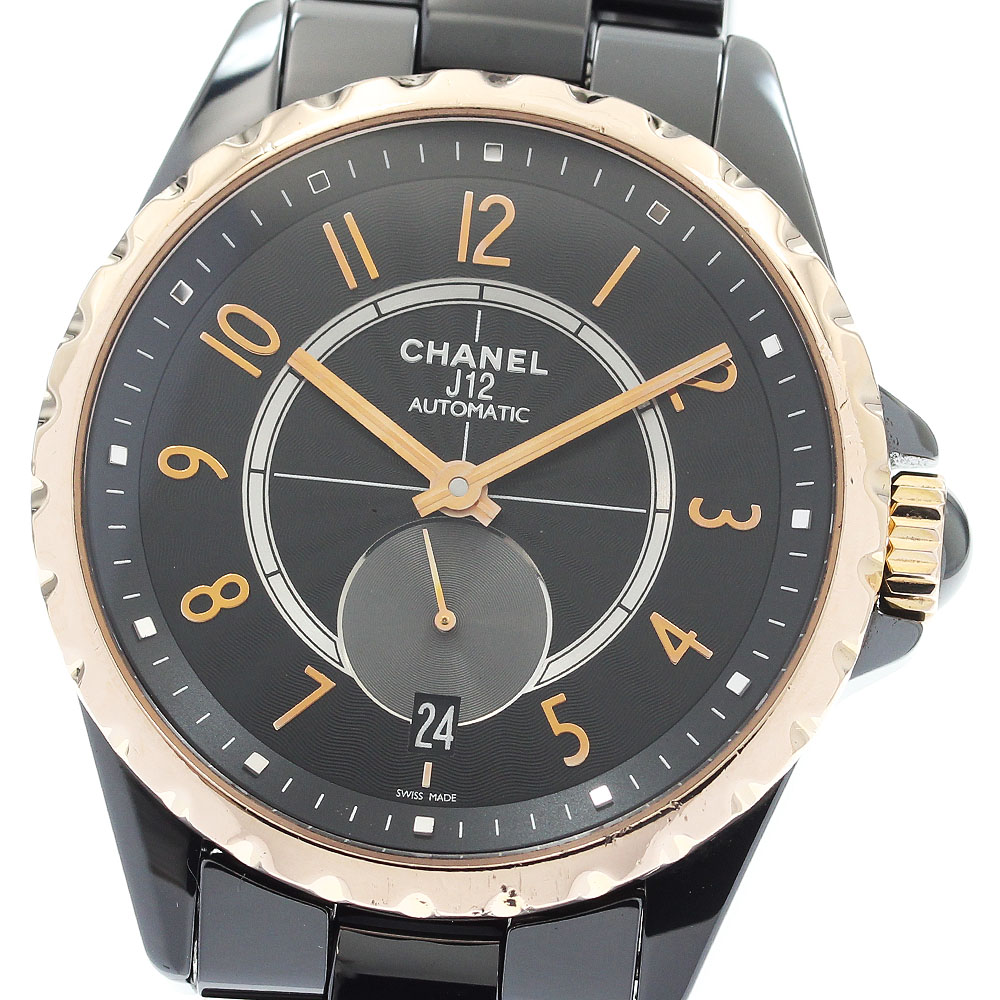 楽天市場】【CHANEL】シャネル J12 マリーン デイト H2560 自動巻き