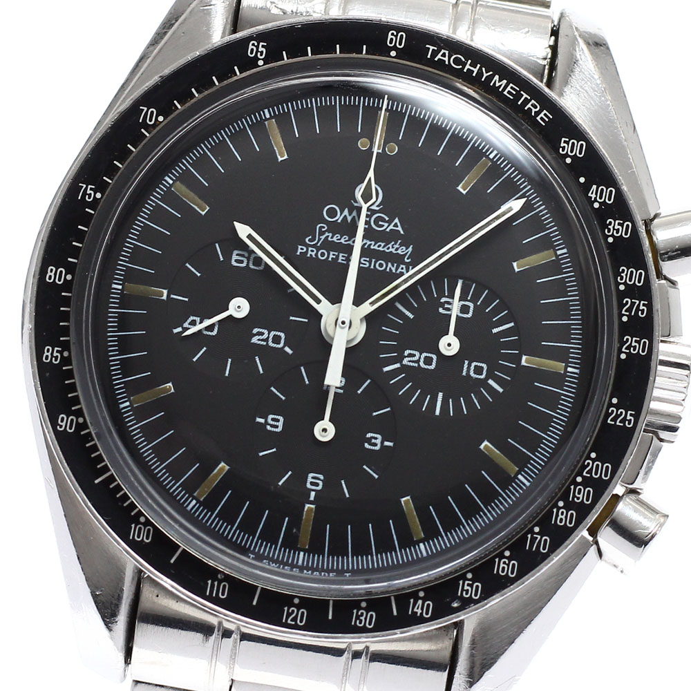 オメガ OMEGA ST345.0022/ST145022 スピードマスター プロフェッショナル cal.861 下がりR 手巻き メンズ 保証書付き_918353【中古】