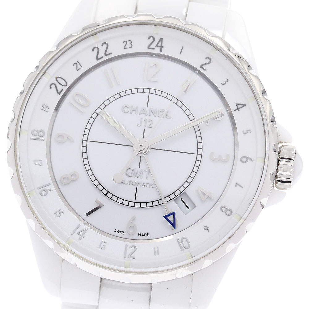 シャネル CHANEL H3103 J12 38ｍｍ GMT 自動巻き メンズ _918508【中古】