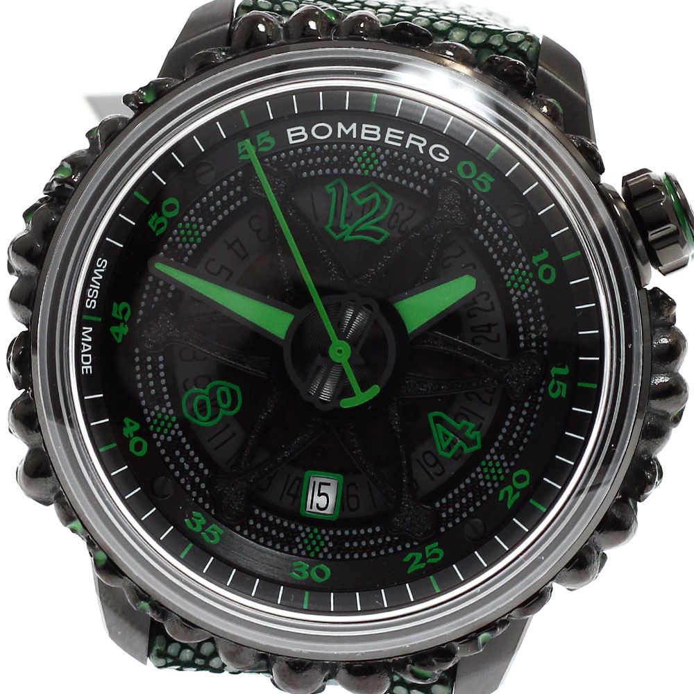 ボンバーグ BOMBERG CT43APBA.25-3.11 BB-01 デイト 自動巻き メンズ 未使用品 箱・保証書付き_881483【ev20】【中古】｜CLOSER