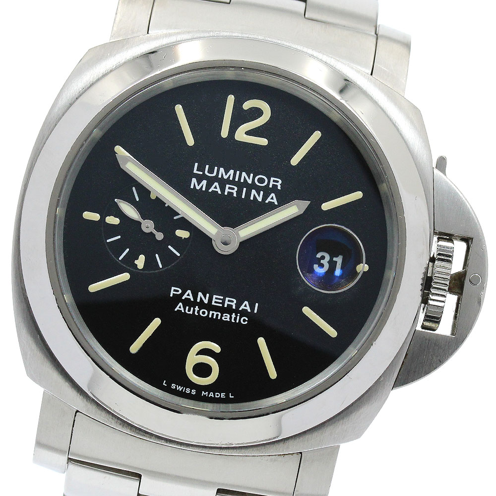 パネライ PANERAI PAM00299 ルミノールマリーナ スモールセコンド 自動巻き メンズ _916456【中古】