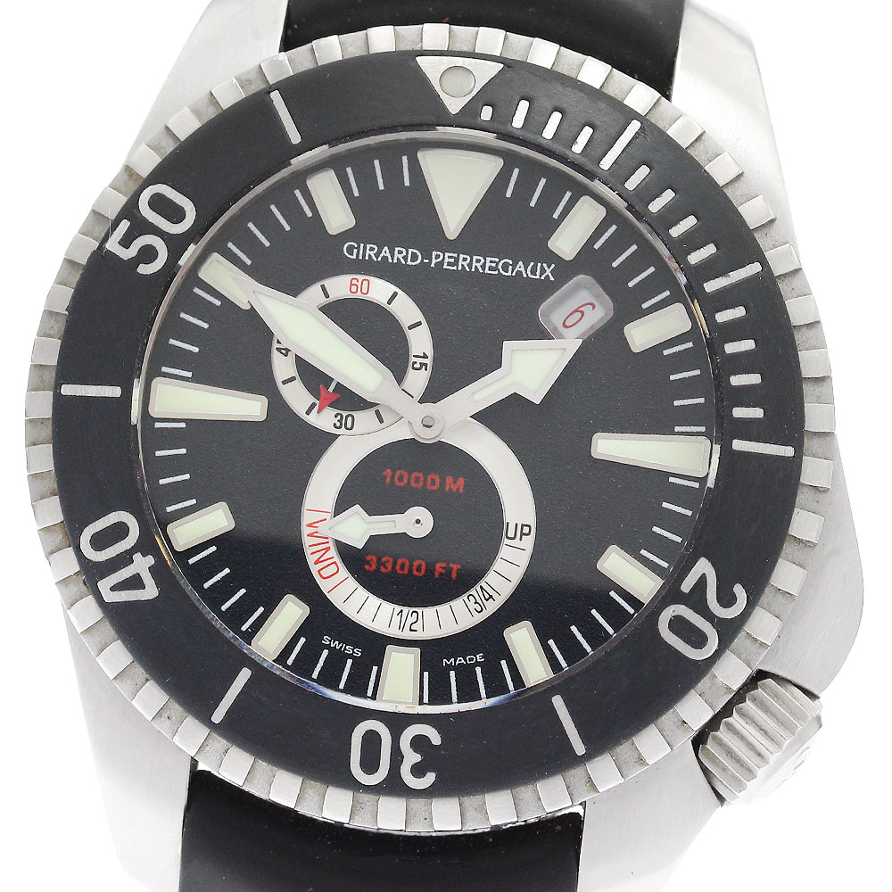 ジラール・ペルゴ GIRARD PERREGAUX 49950 シーホーク 1000 自動巻き メンズ _917580【中古】
