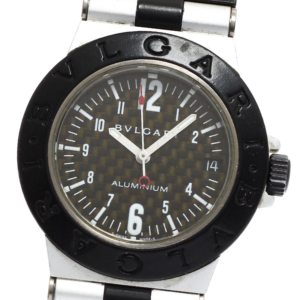 【美品】★BVLGARI★ブルガリ★ディアゴノ★アルミニウム★AL32TA★ 楽天市場】BVLGARI ブルガリ ディアゴノ アルミニウム AL32G 金無垢