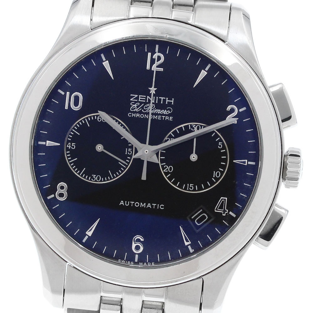楽天市場】☆良品【ZENITH】ゼニス クラス4 エルプリメロ クロノグラフ