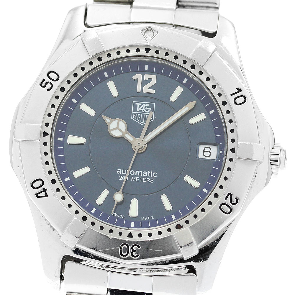 タグホイヤー 腕時計 WN2111 エクスクルシーブ 2000 自動巻き TAG HEUER タグホイヤー 2000 エクスクルシーブ 腕時計 ステンレス