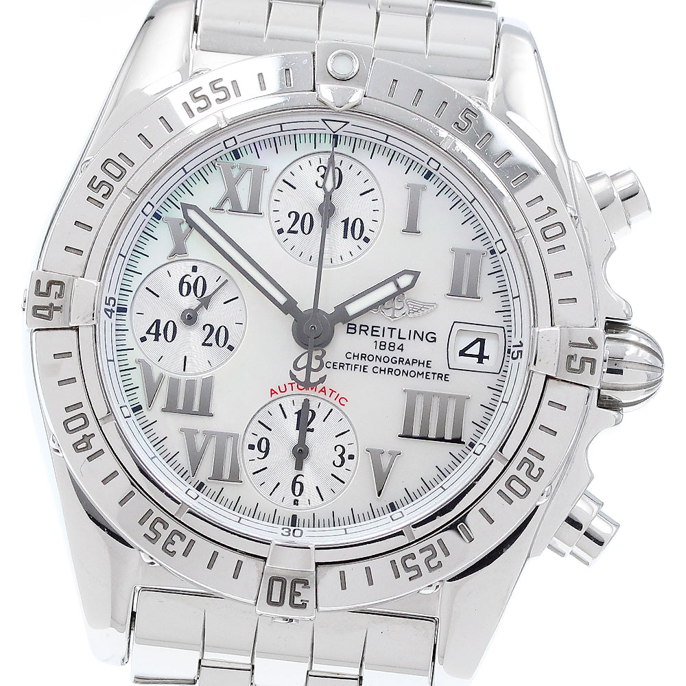 楽天市場】☆訳あり 【BREITLING】ブライトリング クロノコックピット