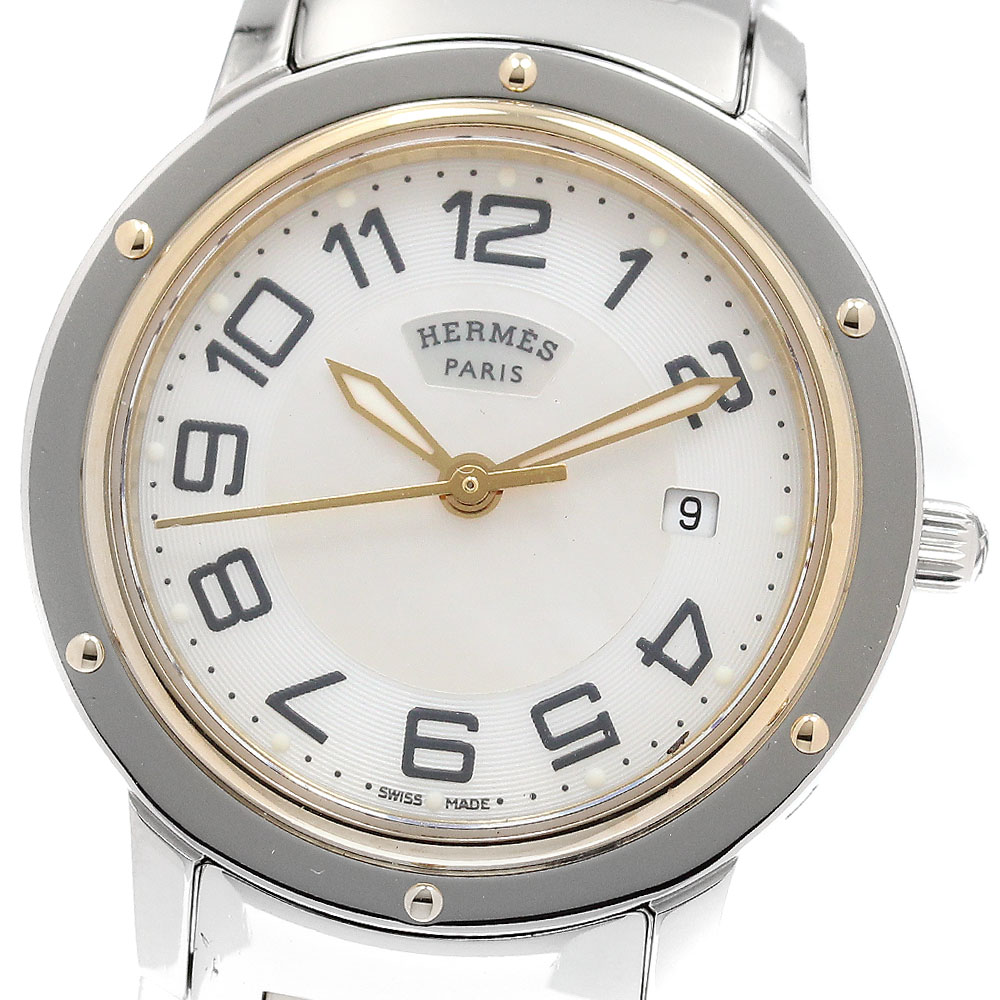 楽天市場】電池交換済 HERMES エルメス クリッパー CP1.221 ピンク