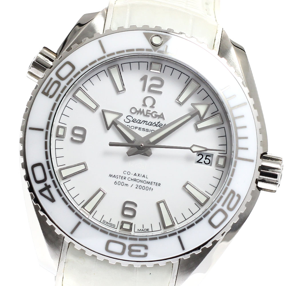 ゼロ OMEGA 215.33.40.20.04.001 シーマスター 600 プラネットオーシャン 自動小銃一巻き ボーイズ 箱・お墨付き付き添い人_919455【中古】