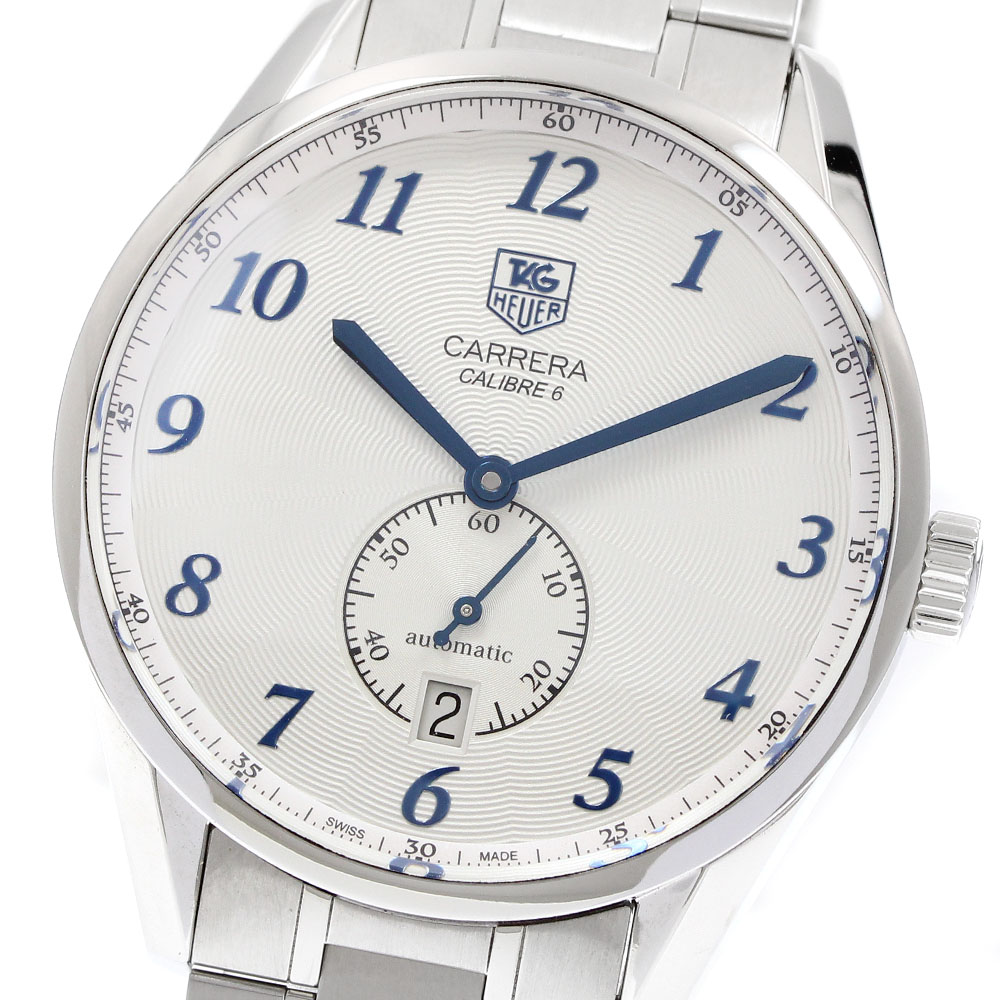 タグホイヤー TAG HEUER WAS2111 カレラ ヘリテージ キャリバー6 デイト 自動巻き メンズ 良品 _920910【中古】