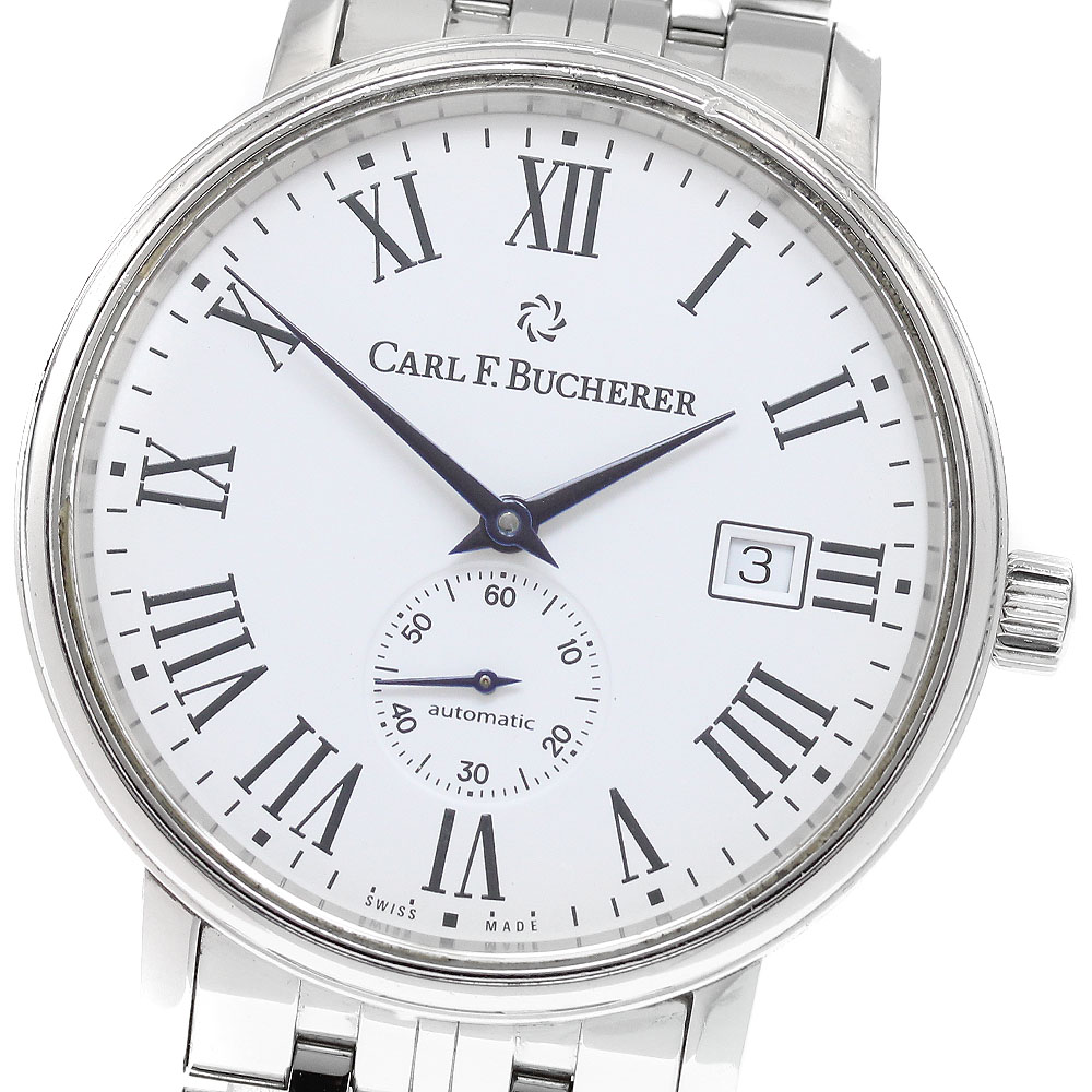 カール F.ブヘラ CARL F.BUCHERER 00.10321.08.21.21 アダマビ スモールセコンド Cal.260-1 自動巻き メンズ 美品 _918491【中古】｜CLOSER