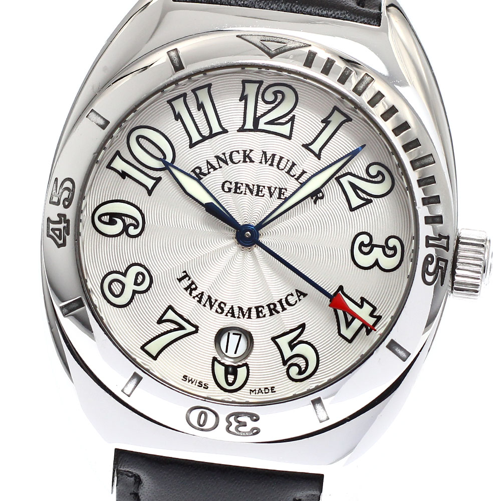 フランクミュラー FRANCK MULLER 2000SCP トランスアメリカ デイト 自動巻き メンズ _918920【中古】