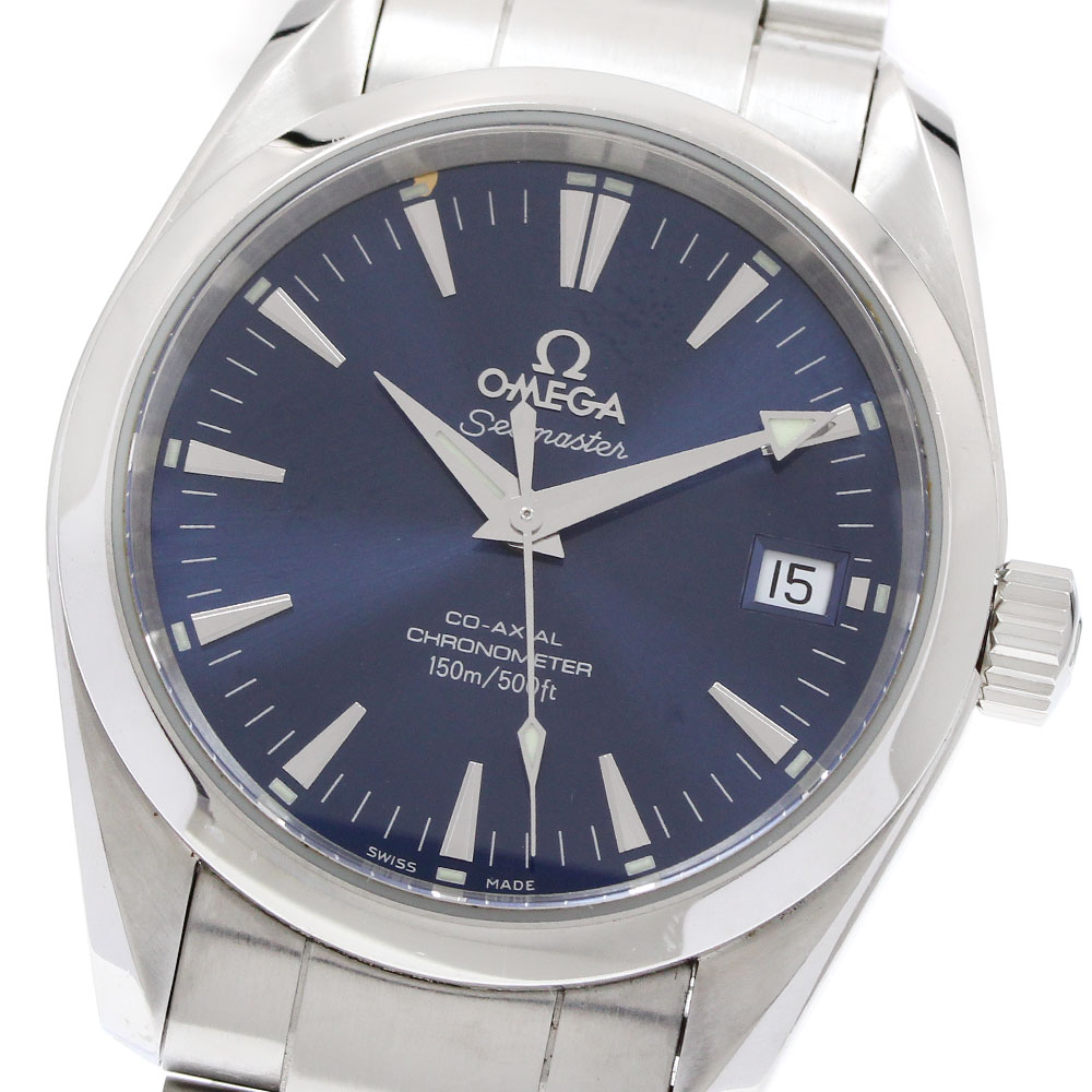 オメガ OMEGA 2504.80 シーマスター アクアテラ デイト 自動巻き ボーイズ _920967【中古】