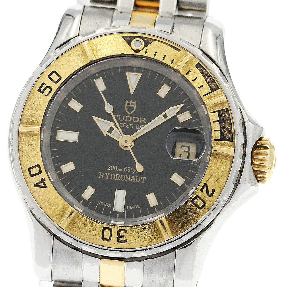 チュードル TUDOR 99093P プリンセスデイト YGコンビ 自動巻き レディース _920772【中古】 136,400円